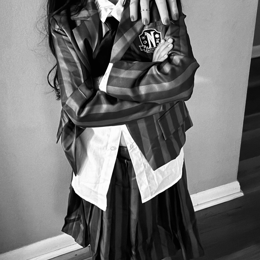 NWOT Wednesday School Uniform Costume